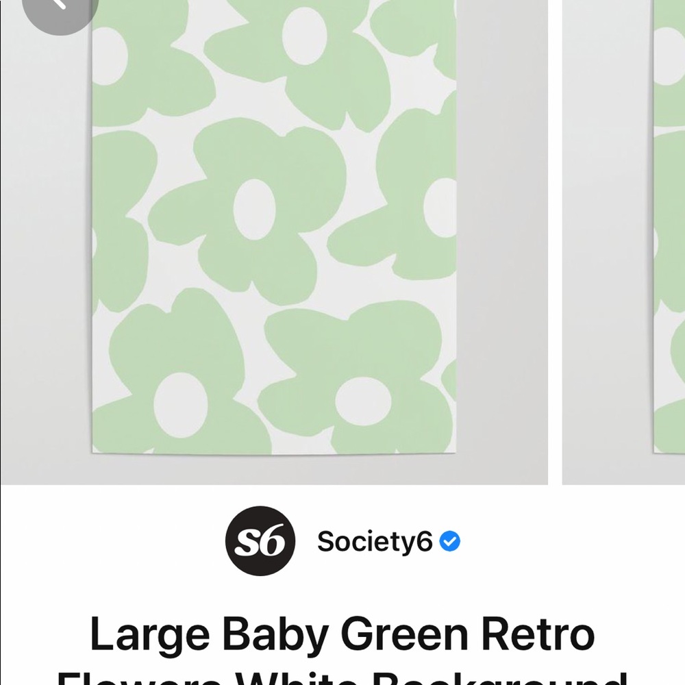 Three large posters from society6